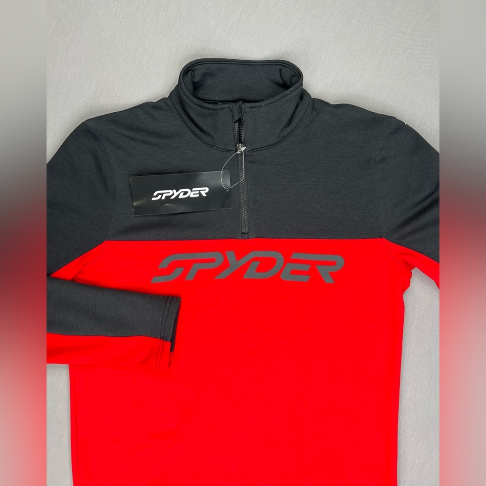 SPYDER MENS SPEED FLEECE 1/2 ZIP PULLOVER SWEATSHIRT